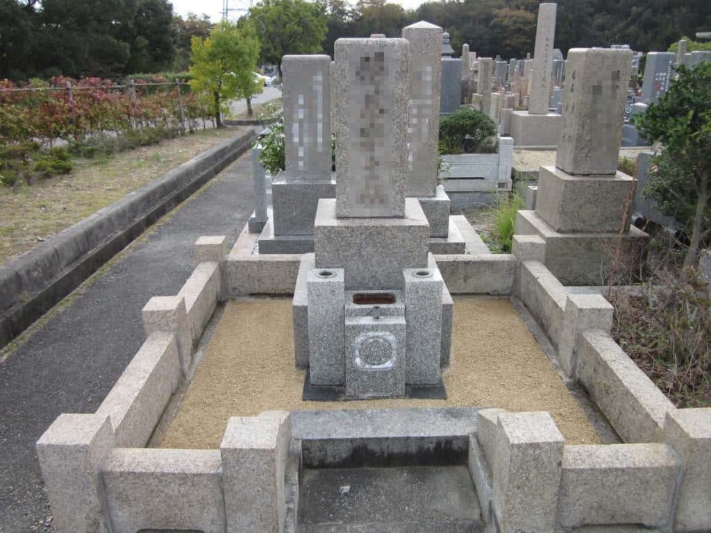 墓所整備工事 神戸市立鵯越墓園の施工事例